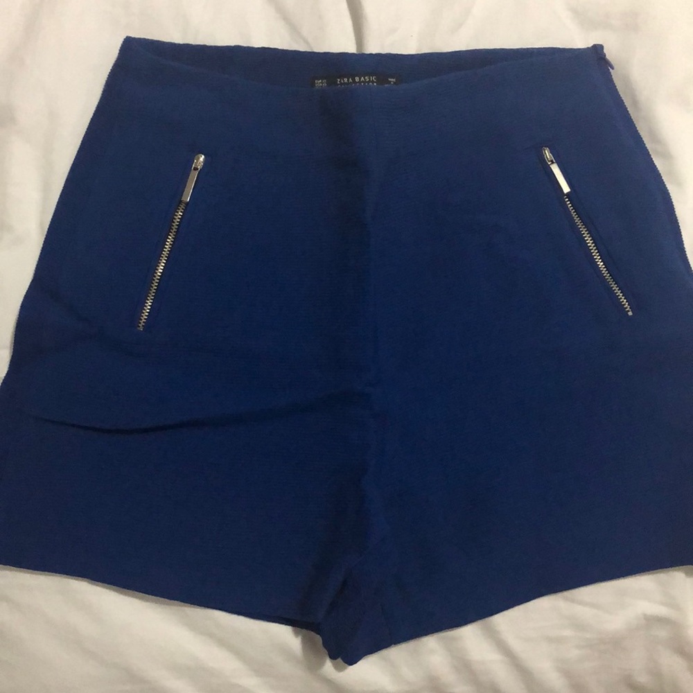 Blue Zara shorts - never worn!
